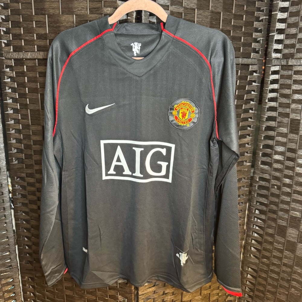 Mens Nike Ronaldo #7 Manchester United 2007/08 Jersey Size L NWT